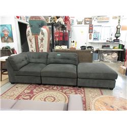 3 Piece Fabric Sectional Sofa