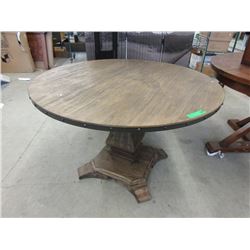 New Round Reclaimed Wood Dining Table