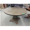 Image 1 : New Round Reclaimed Wood Dining Table