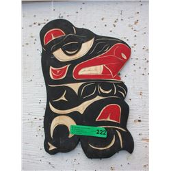 Steve Charley First Nations Bear Carving