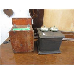 2 Vintage Telephone Parts