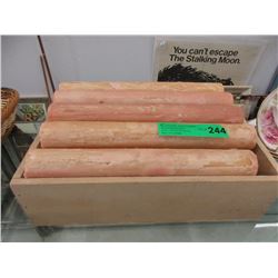 15 New 12" Beeswax Pillar Candles