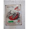 Image 1 : New Texaco Tin Sign with Vintage Image