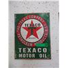 Image 1 : New Texaco Tin Sign with Vintage Image