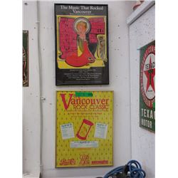 2 Rock & Roll Themed Posters