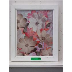 Framed Flower Wall Art