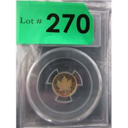 1989 Canada .9999 Gold 1/10 Oz. Maple Leaf Coin