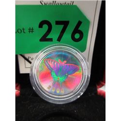 2004 CDA Swallow Tail motif Hologram Coin