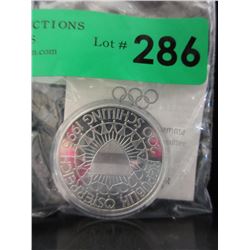 1996 Olympic Skiing motif Austrian Mint Coin