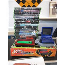 25 XBOX Games, Atari Console & More