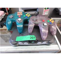 Nintendo 64 Console & 2 Controllers