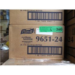 6 Cases of Purell Hand Sanitizer