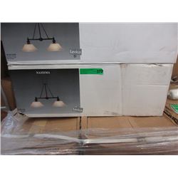 New Levico Nassima Double Shade Chandelier