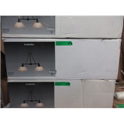 New Levico Nassima Double Shade Chandelier
