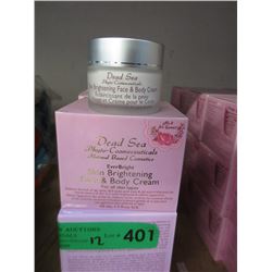 12 Jars of Dead Sea Face & Body Cream