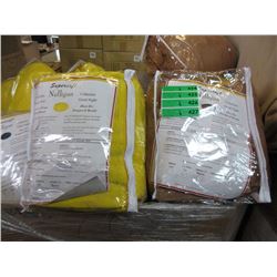 6 New Assorted Queen Polyester Sheet Sets