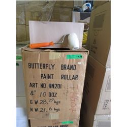 Case of 10 Dozen New 4" Paint Rollers