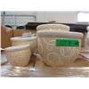 Image 1 : New 4 Piece Cream Coloured Plant Pot Set