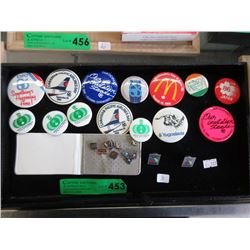 24 Assorted Expo '86 Pins - Many Yugoslavia