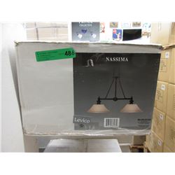 New Levico Nassima 2 Bulb Chandelier