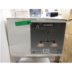 New Levico Nassima 2 Bulb Chandelier