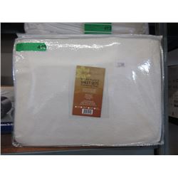 New Twin Size Micro Fleece Sheet Set - White