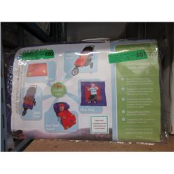 New Reversible Baby Buggy Bag & 2 Baby Blankets