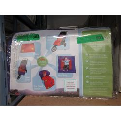 New Reversible Baby Buggy Bag & 2 Baby Blankets