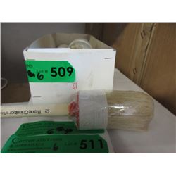 6 Boxes of #12 Round Bristle Brushes