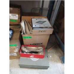 4 Pairs of  Shoes & Case of Screen Protectors