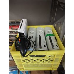 Nintendo Wii & 3 XBOX 360 Consoles