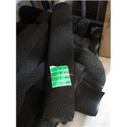2 Rubber Backed 33" Carpet Mats