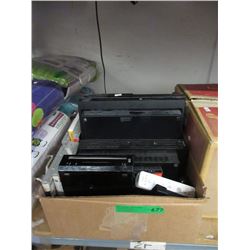 Box of Electronics & Wii Discs