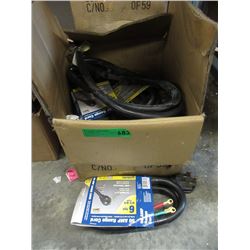 Case of 12 New 6 Foot 50 Amp Range Cords