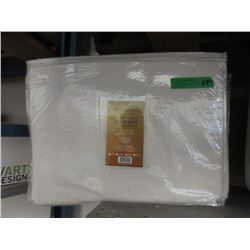 New Twin Size Micro Fleece Sheet Set - White