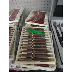 10 Dozen New Rosewood Pencils with Golf Clip