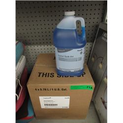 Case of 4 x 1 US Gallon Suma Quik-Dri Rinse Agent