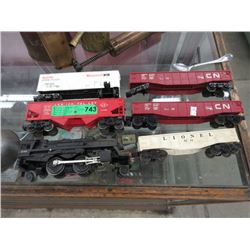 6 "O" Scale Train Cars