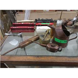 5 Vintage Oil Dispensers