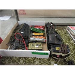 HO Scale track, cars & transformers