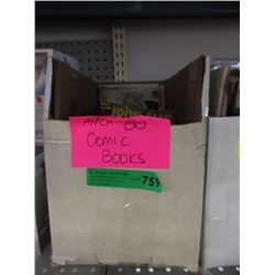 Approximately 80 Comic Books