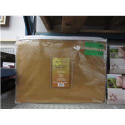 New Twin Size Micro Fleece Sheet Set - Brown