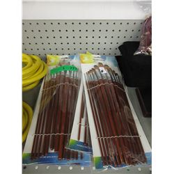 6 New Sets of Artists Paint Brushes