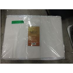 New Twin Size Micro Fleece Sheet Set - White