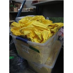 Case of New Water Resistant Hooded Overalls