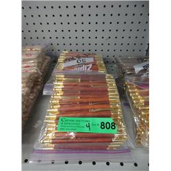 4 Bags of 40 New Wood Ball Point Pens