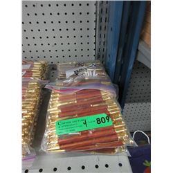 4 Bags of 40 New Assorted Wood Pens