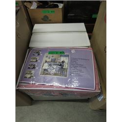 4 New 9 Piece Crib Bedding Sets