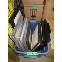Tote of 10 New Assorted Picture Frames