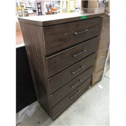 New 5-Drawer Dresser with Damage to 2 Drawers